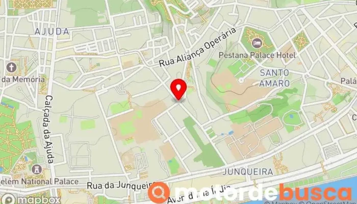 Ajuda -  Mapa - Lisboa
