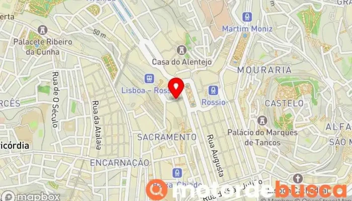 Celeiro -  Mapa - Lisboa