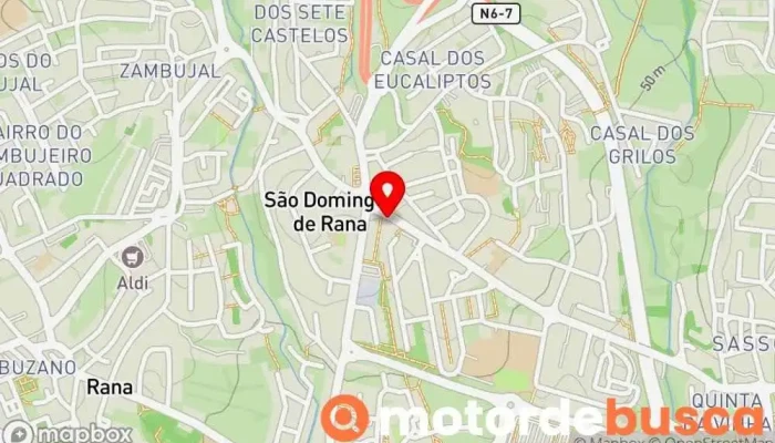 Cuf Sao Domingos De Rana Mapa - São Domingos De Rana