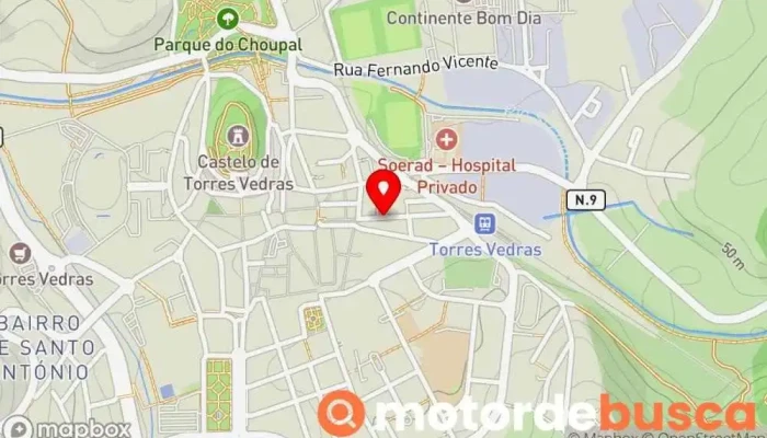 Drogaria Ana N 17 Mapa - Torres Vedras