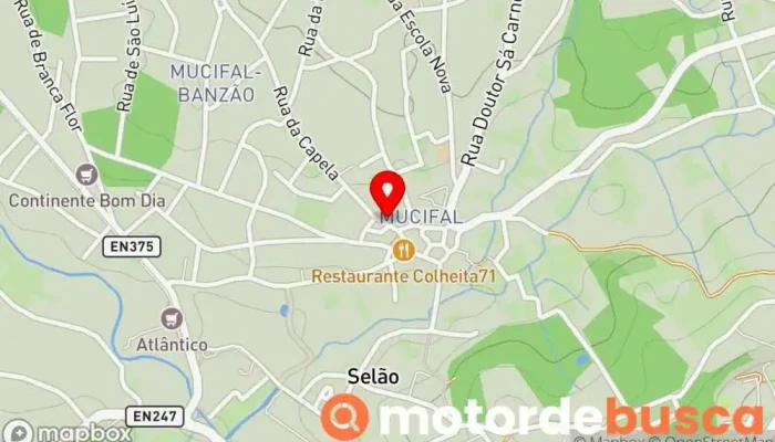 mapa de Drogaria Casa Útil Drogaria em Colares