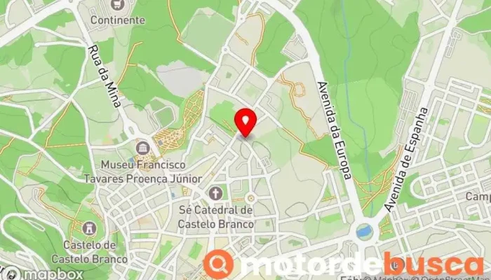 Drogaria Flores -  Mapa - Castelo Branco