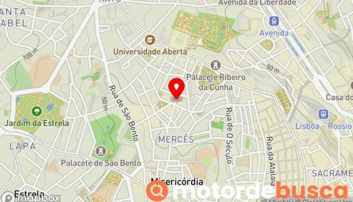 mapa de Drogaria São Marçal Lda Drogaria em Lisboa