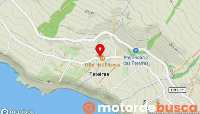 Farmacia   Feteiras Mapa - Feteiras