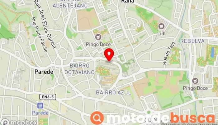 mapa de Farmácia AISIR Farmácia em Parede