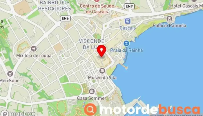 mapa de Farmácia da Misericórdia Farmácia em Cascais