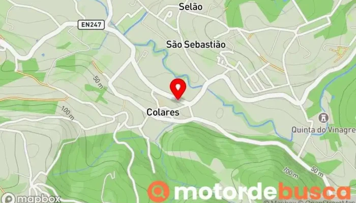 mapa de Farmácia de Colares Farmácia em Colares