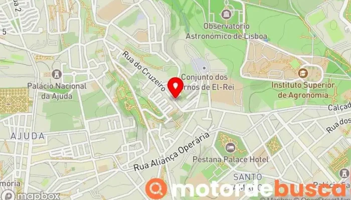 mapa de Farmácia do Cruzeiro Farmácia em Lisboa
