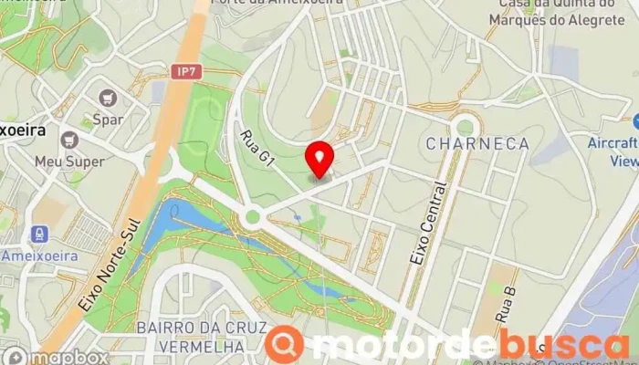 mapa de Farmácia do Largo Farmácia em Lisboa