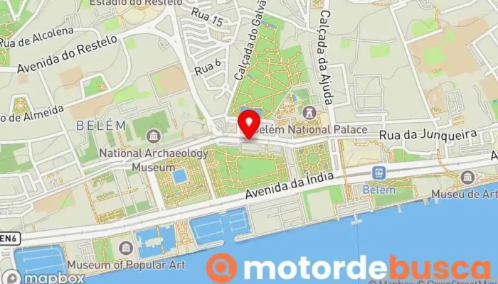 mapa de Farmácia dos Jerónimos Farmácia em Lisboa
