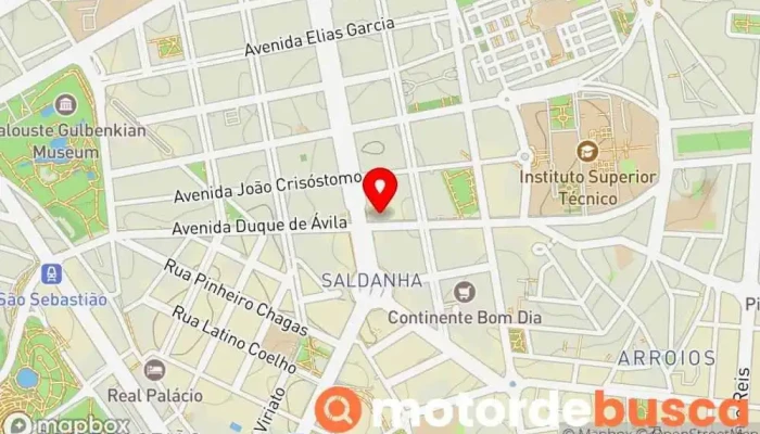 mapa de Farmácia Duque de Ávila Farmácia em Lisboa