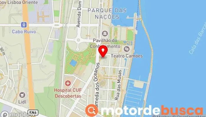 mapa de Farmácia Exposul Farmácia em Lisboa