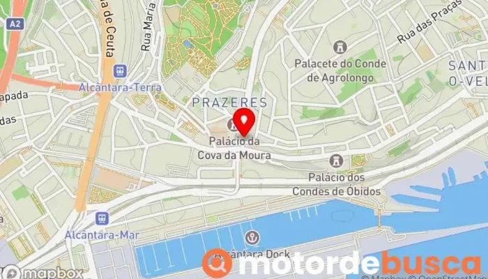 mapa de Farmácia Infante Santo Farmácia em Lisboa