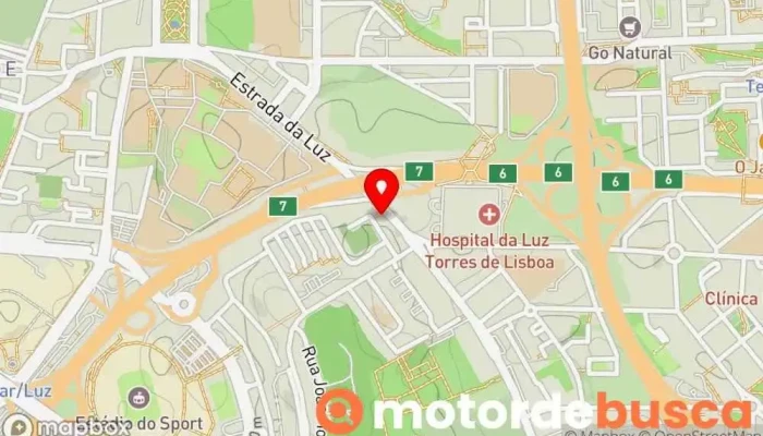 mapa de Farmácia J. Ribeiro Farmácia em Lisboa