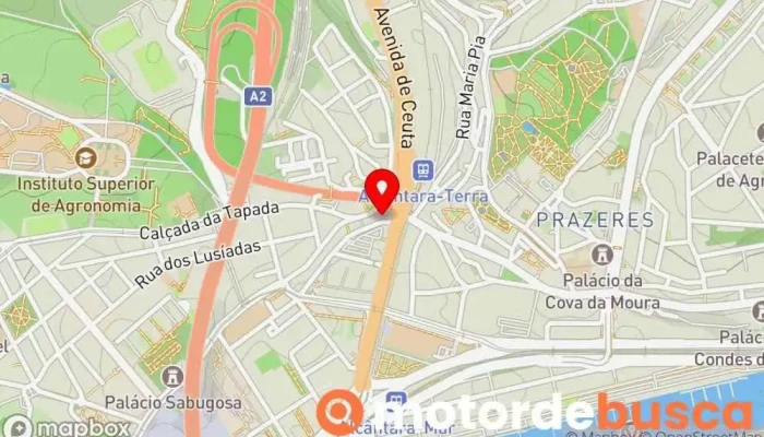 mapa de Farmácia Nogueira Farmácia em Lisboa