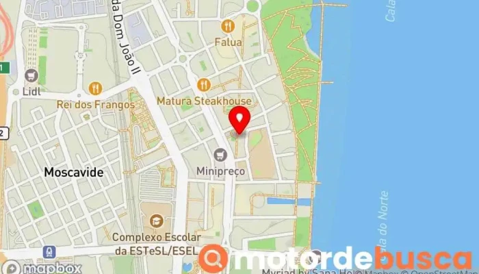 mapa de Farmácia Parque das Nações Farmácia em Lisboa