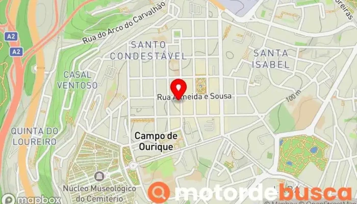 mapa de Farmácia Porfírio Farmácia em Lisboa