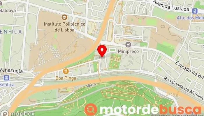 mapa de Farmácia Rebocho Farmácia em Lisboa