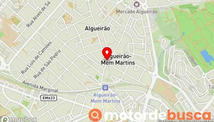 Farmacia Rodrigues Rato Sociedade Unipessoal Lda Mapa - Algueirão-mem Martins