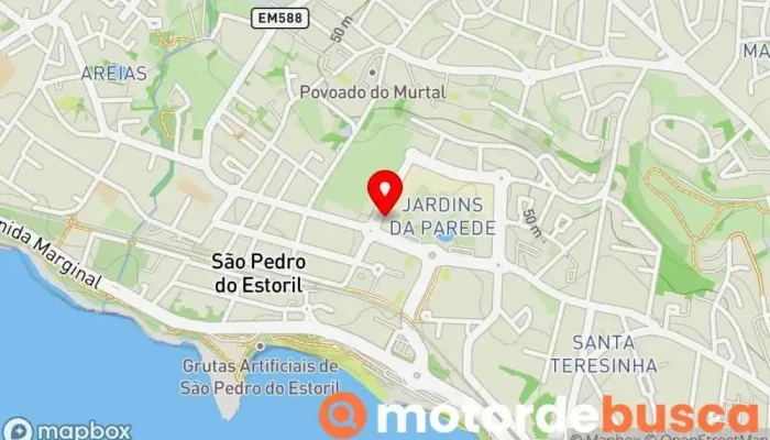 mapa de Farmácia São Pedro Farmácia em Parede