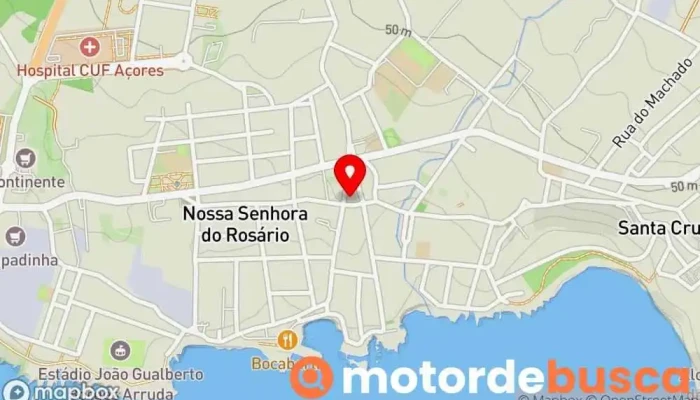 Igreja De Nossa Senhora Do Rosario Mapa - Lagoa