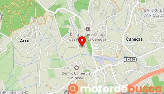 mapa de Ortopedia Orto Caneças Nova Vida Farmácia em Caneças