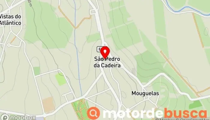 Sao Pedro Da Cadeira Mapa - São Pedro Da Cadeira