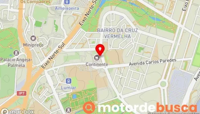 mapa de Well´s Parafarmácia, Farmácia em Lisboa