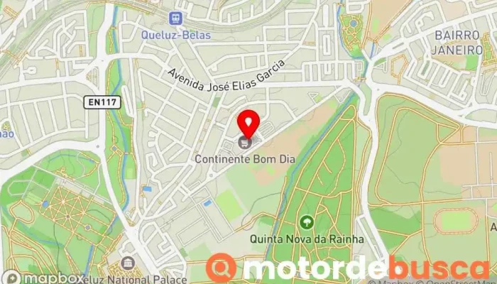 Wells Mapa - Queluz