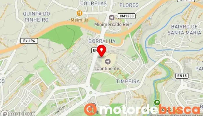Wells Mapa - Vila Real